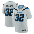 Tlead D.Lions #32 Brian Branch Silver 2026 Rivalries Collection Game Stitched Jerseys