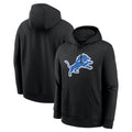 Tlead D.Lions Black Salute to Service Pullover Hoodies Limited Blank Player Stitched Jerseys