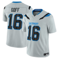 Tlead D.Lions #16 Jared Goff Silver 2026 Rivalries Collection Limited Stitched Jerseys