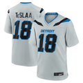 Tlead D.Lions #18 Isaac TeSlaa Detroit Silver 2026 Rivalries Collection Game Stitched Jerseys