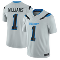 Tlead D.Lions #1 Jameson Williams Silver 2026 Rivalries Collection Limited Stitched Jerseys