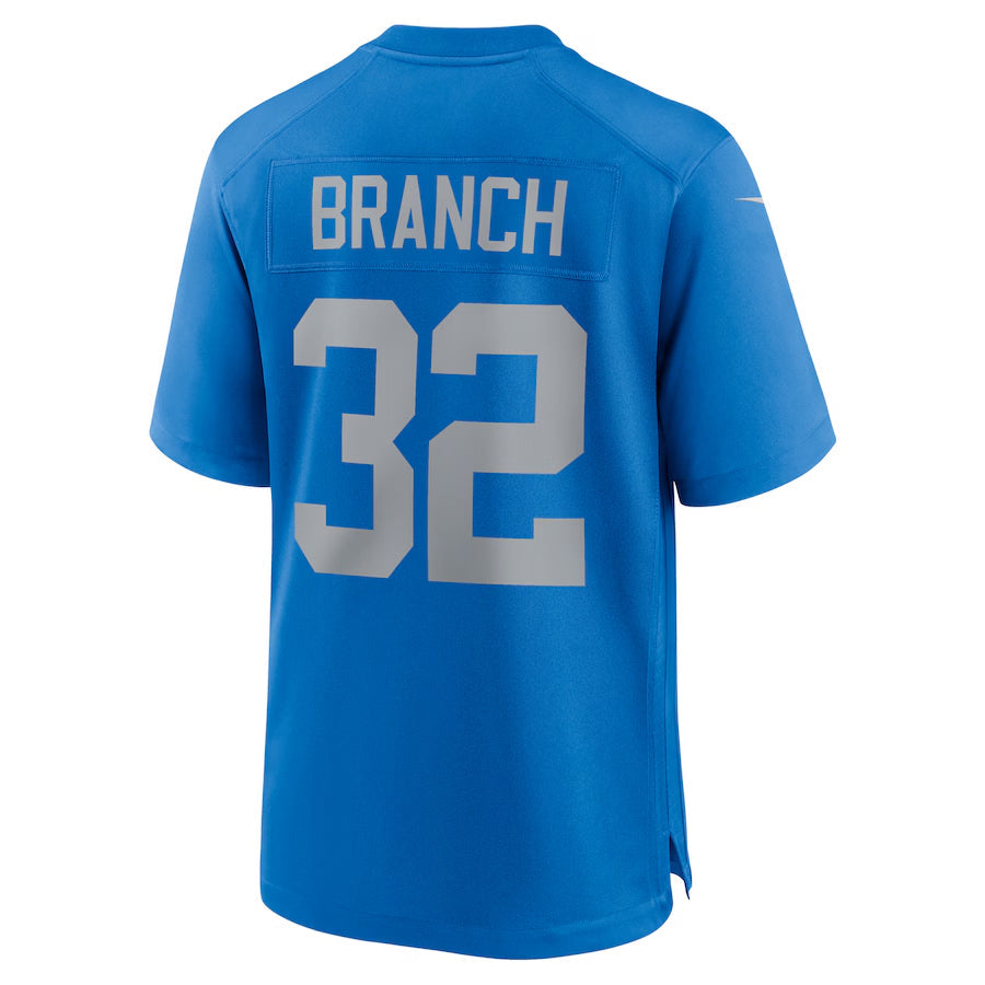 Tlead D.Lions #32 Brian Branch Player Blue Alternate Game Stitched Jerseys