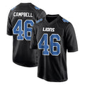 Tlead D.Lions #46 Jack Campbell Player Black Fashion Home Game Stitched Jerseys