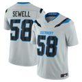 Tlead D.Lions #58 Penei Sewell Silver 2026 Rivalries Collection Limited Stitched Jerseys