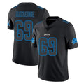 Tlead D.Lions #69 Tate Ratledge Player Black Impact Limited Home Game Stitched Jerseys