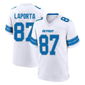 Tlead D.Lions #87 Sam LaPorta Player White Alternate Home Game Stitched Jerseys