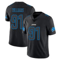 Tlead D.Lions #91 Tyleik Williams Player Black Impact Limited Home Game Stitched Jerseys