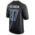 Tlead D.Lions #97 Aidan Hutchinson Player Black Limited Fashion Stitched Jerseys
