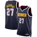 Tlead D.Nuggets #27 Jamal Murray Navy Swingman Jerseys - Icon Edition