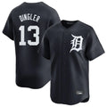 Tlead D.Tigers #13 Dillon Dingler Player Navy Home Limited Game Stitched Jerseys