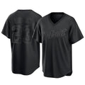 Tlead D.Tigers #23 Kirk Gibson Player Black T-shirt Home Game Stitched Jerseys