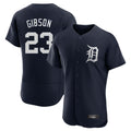 Tlead D.Tigers #23 Kirk Gibson Player Navy Limited Elite Home Stitched Jerseys