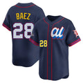 Tlead D.Tigers #28 Javier B¡§¡éez Player Navy Limited American League All-Star Edition Stitched Jerseys