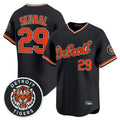 Tlead D.Tigers #29 Tarik Skubal Player Black Limited Home Stitched Jerseys