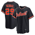 Tlead D.Tigers #29 Tarik Skubal Player Navy Home Game Stitched Jerseys