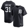 Tlead D.Tigers #31 Riley Greene Player Navy Home Limited Game Stitched Jerseys