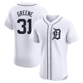 Tlead D.Tigers #31 Riley Greene Player White Limited Elite Home Stitched Jerseys
