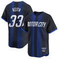Tlead D.Tigers #33 Colt Keith Player Navy City Connect Home Limited Stitched Jerseys