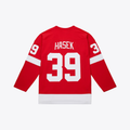 Tlead D.Red wings #39 Dominik Hasek Mitchell & Ness Red 2007-08 Power Play Jerseys