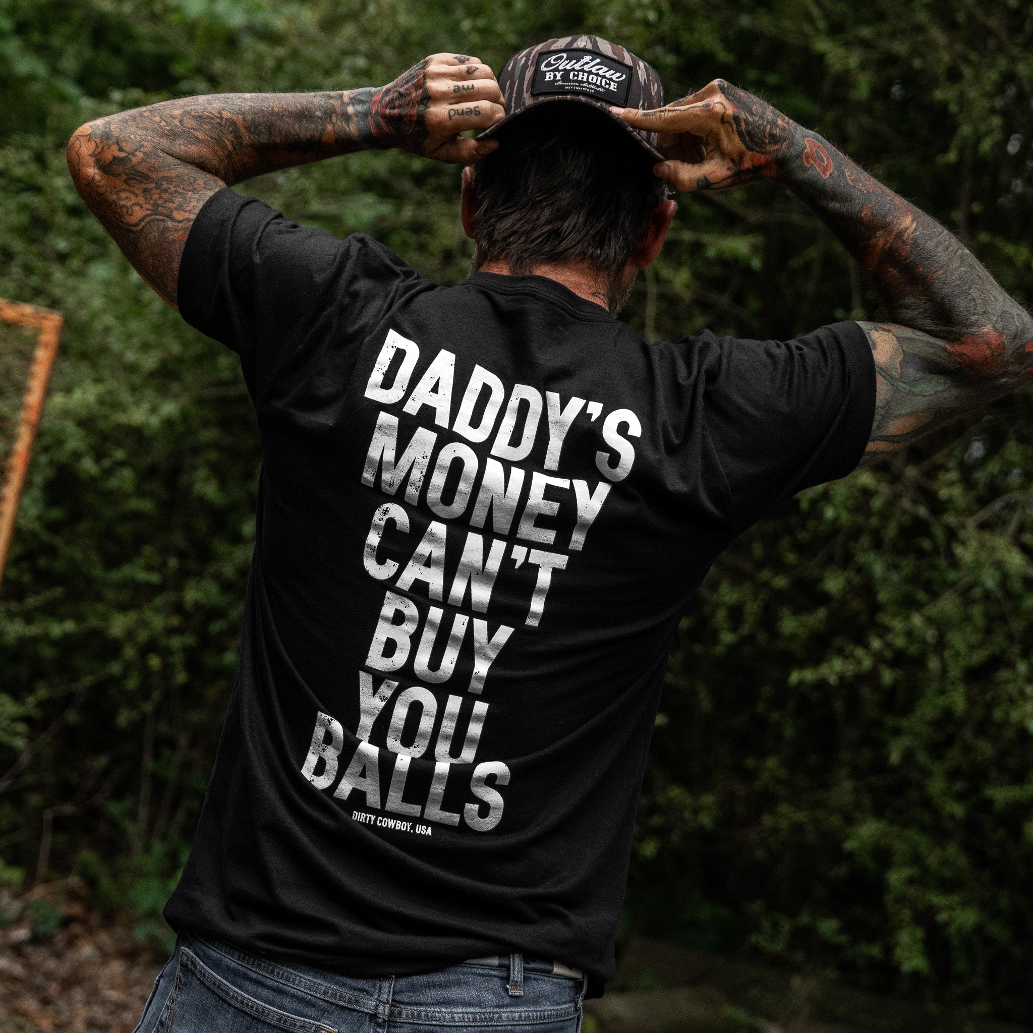 CustomNameinc cheap jerseys Ordering Daddy's Money Can't Buy You Balls Men's T-Shirt
