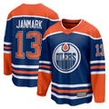 Tlead E.Oilers #13 Mattias Janmark Royal Home Breakaway Jerseys