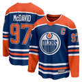 Tlead E.Oilers #97 Connor McDavid Royal Home Breakaway Jerseys