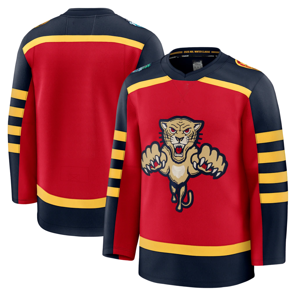 Tlead F.Panthers Red 2026 Winter Classic Premium Jerseys