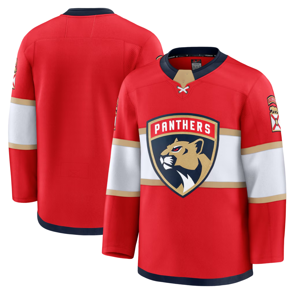 Tlead F.Panthers Red Home Premium Jerseys