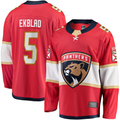Tlead F.Panthers #5 Aaron Ekblad Red Home Team Breakaway Player Jerseys