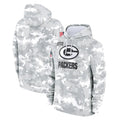 Tlead GB.Packers Arctic Camo Salute to Service Hoodies Limited Game Blank Player Stitched Jerseys