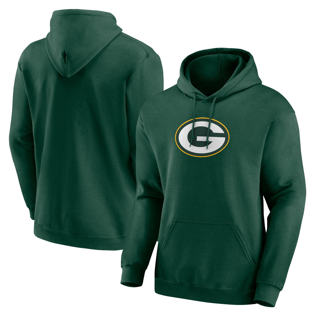 Tlead GB.Packers Green Logo Pullover Hoodies Limited Game Blank Player Stitched Jerseys