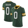 Tlead GB.Packers #0 Matthew Golden Player Green Vapor Untouchable Limited Home Game Stitched Jerseys