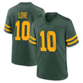 Tlead GB.Packers #10 Jordan Love Player Green Alternate Home Game Stitched Jerseys