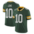 Tlead GB.Packers #10 Jordan Love Player Green Vapor Untouchable Limited Home Game Stitched Jerseys