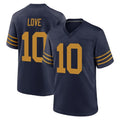 Tlead GB.Packers #10 Jordan Love Player Navy The 1923 Classic Home Game Stitched Jerseys