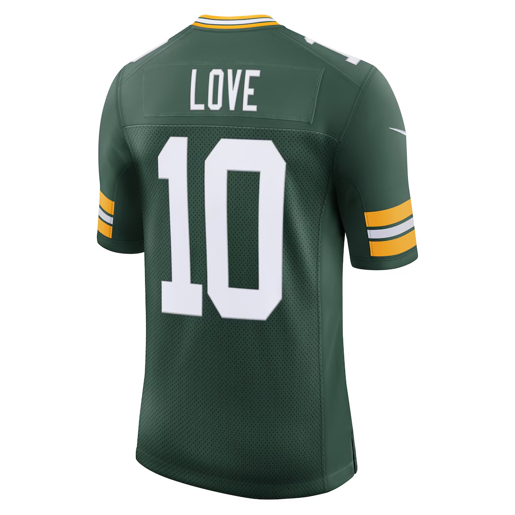 Tlead GB.Packers #10 Packers Jordan Love Green Team Vapor Untouchable Limited Stitched Jerseys
