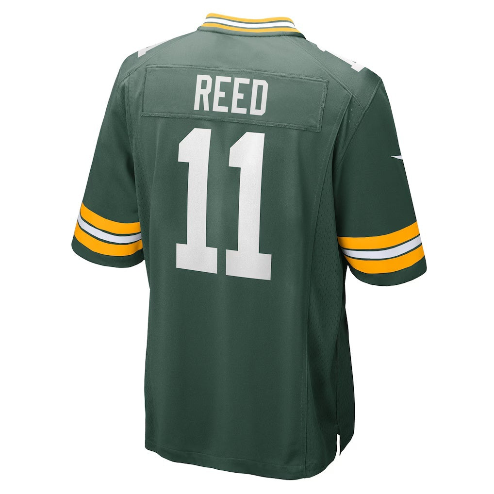 Tlead GB.Packers #11 Jayden Reed Green Game Stitched Jerseys