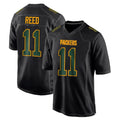 Tlead GB.Packers #11 Jayden Reed Player Black Fashion Home Game Stitched Jerseys