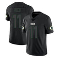 Tlead GB.Packers #11 Jayden Reed Player Black Impact Limited Home Game Stitched Jerseys