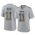 Tlead GB.Packers #11 Jayden Reed Player Gray Atmosphere Fashion Home Game Stitched Jerseys