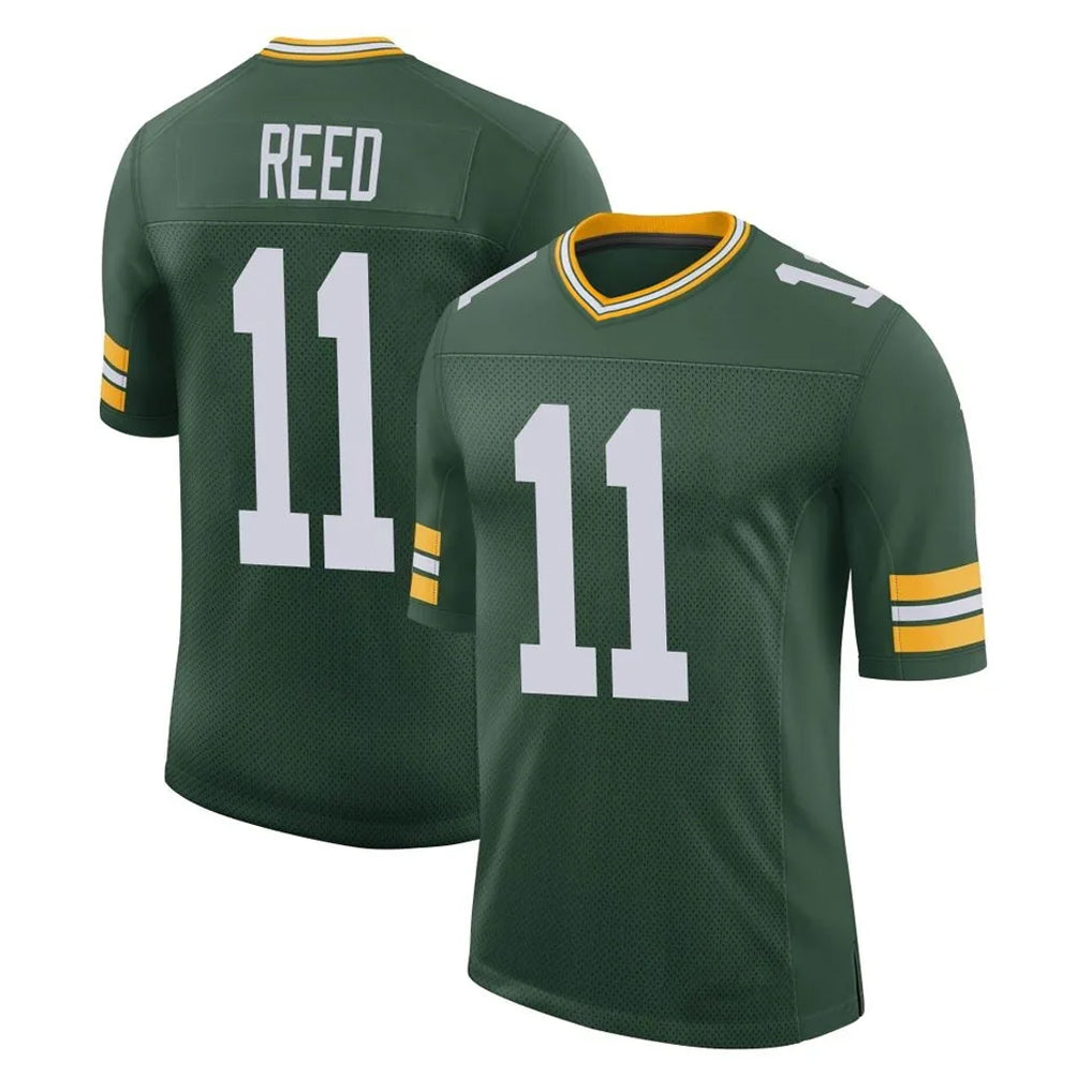 Tlead GB.Packers #11 Jayden Reed Player Green Limited Classic Home Game Stitched Jerseys