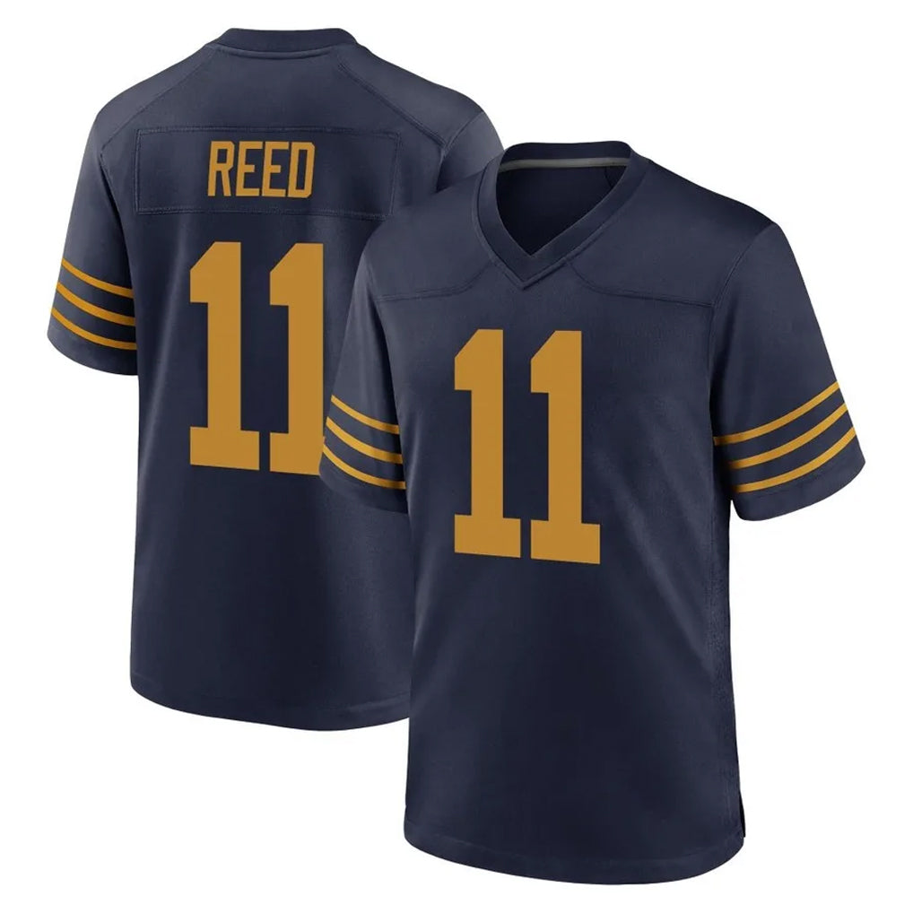 Tlead GB.Packers #11 Jayden Reed Player Navy The 1923 Classic Home Game Stitched Jerseys