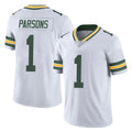 Tlead GB.Packers #1 Micah Parsons Player White Vapor Untouchable Limited Home Game Stitched Jerseys