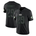 Tlead GB.Packers #29 Xavier McKinney Player Black Impact Limited Home Game Stitched Jerseys