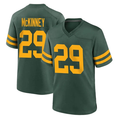 Tlead GB.Packers #29 Xavier McKinney Player Green Alternate Home Game Stitched Jerseys