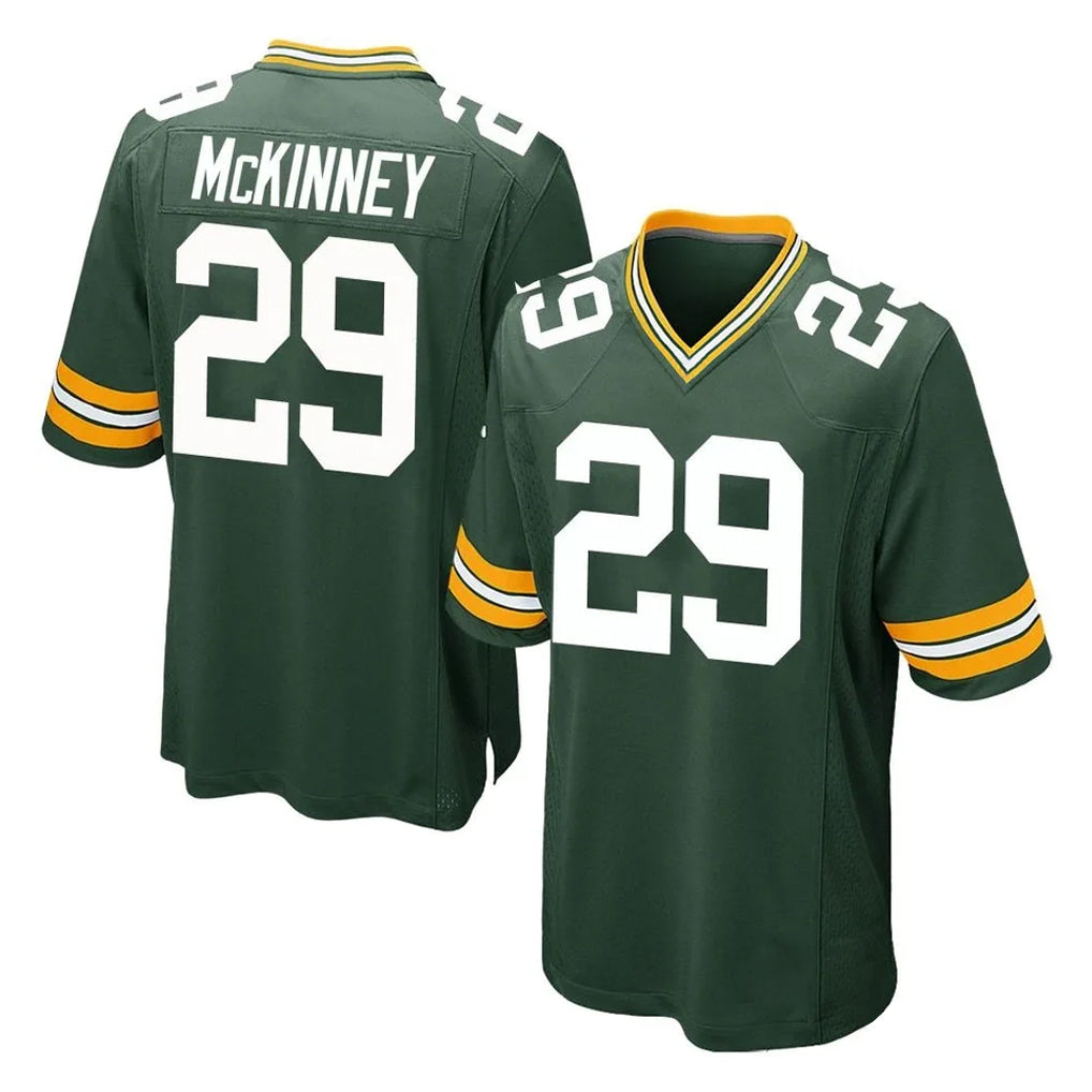 Tlead GB.Packers #29 Xavier McKinney Player Green Home Game Stitched Jerseys