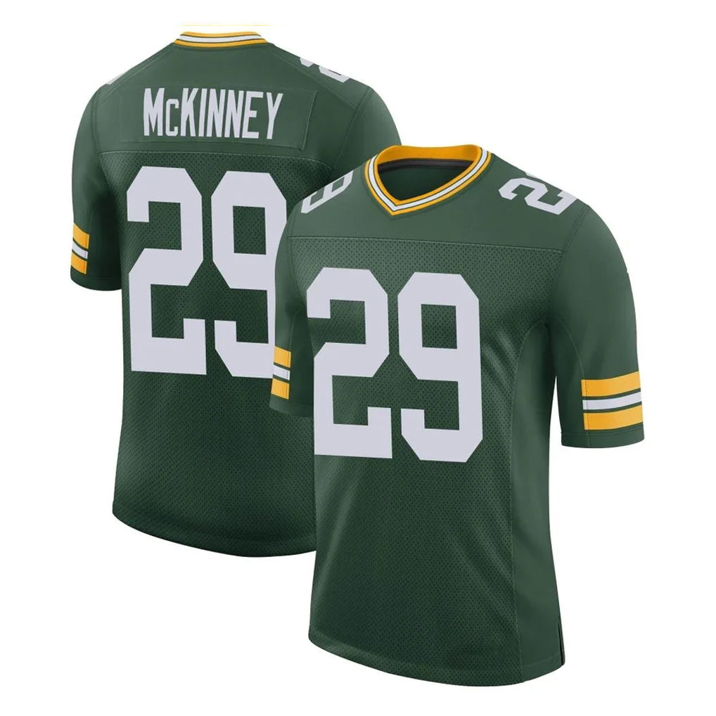 Tlead GB.Packers #29 Xavier McKinney Player Green Limited Classic Home Game Stitched Jerseys