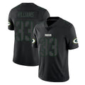 Tlead GB.Packers #33 Evan Williams Player Black Impact Limited Home Game Stitched Jerseys