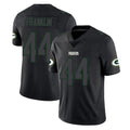 Tlead GB.Packers #44 Zaire Franklin Player Black Impact Limited Home Game Stitched Jerseys