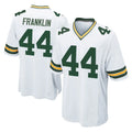 Tlead GB.Packers #44 Zaire Franklin Player White Home Game Stitched Jerseys